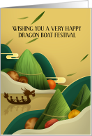 Happy Dragon Boat Festival card