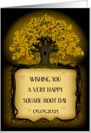 Happy Squre Root Day card