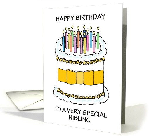 Happy Birthday to Nibling card (1910340)