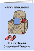 Happy Retirement to Occupational Therpist card