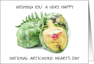 National Artichoke Hearts Day March 16th card