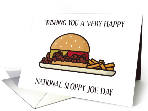 National Sloppy Joe Day March 18th card (1911108)
