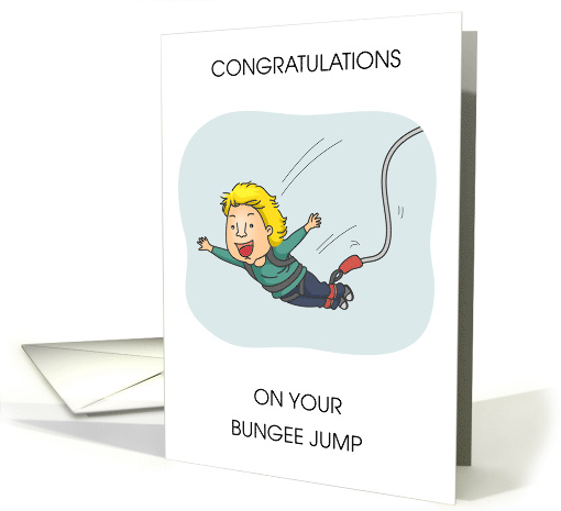 Congratulations on Your Bungee Jump card (1911330)