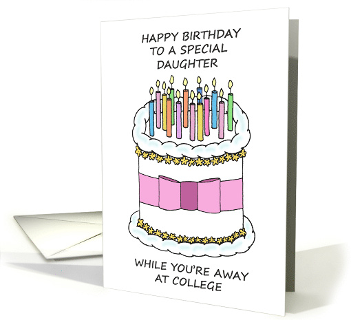 Happy Birthday to Daughter Away at College card (1913038)