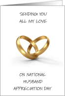 National Husband Appreciation day card