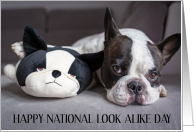 National Look Alike Day April 20th card