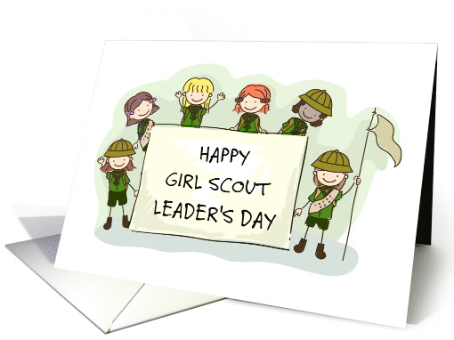 National Girl Scout Leader's Day April 22nd card (1918856)