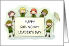National Girl Scout Leader’s Day April 22nd card