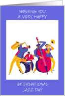 International Jazz Day April 30th card