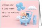 Happy First Father’s Day Gramps card
