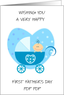 Happy First Father’s Day Pop Pop card