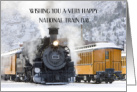 National Train Day May card
