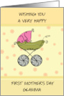 Happy First Mother’s Day to Glamma card