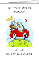 Grandson Going Away to College card