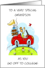 Grandson Going Away to College card