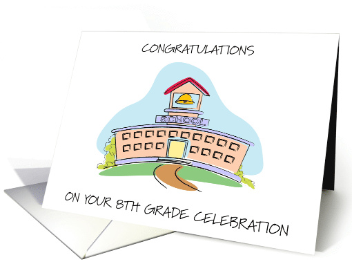 Congratulations 8th Grade Celebration card (1928098)