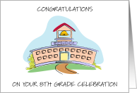 Congratulations 8th Grade Celebration card
