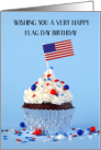 Happy Flag Day Birthday June 14th card