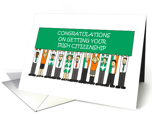 Congratulations on Getting Your Irish Citizenship card (1932046)