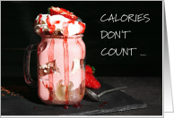 National Strawberry Parfait Day June 25th card