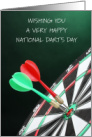 National Darts Day June 29th card