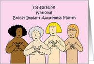 Breast Implant Awareness Month March card