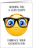 Embrace Your Geekness Day July 13th card