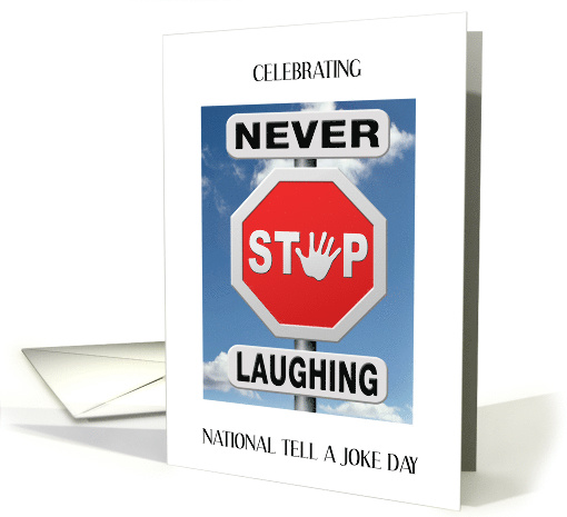 National Tell a Joke Day August 16th card (1940936)