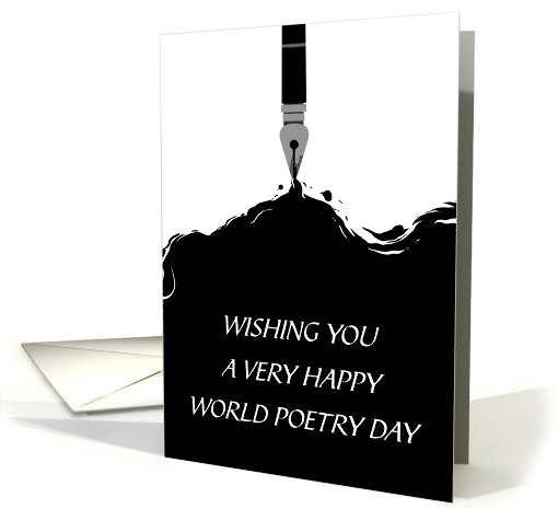 World Poetry Day March 21st card (1941460)