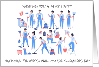 National Professional House Cleaners Day September 17th card
