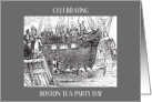 Boston Tea Party Day December 16th card
