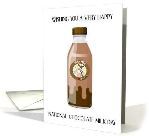 National Chocolate Milk Day September 27th card (1947344)