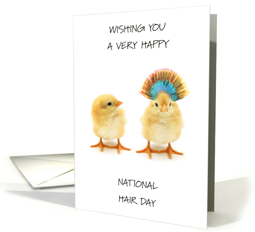 National Hair Day October 1st card (1947812)