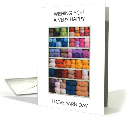 I Love Yarn Day October card (1949516)