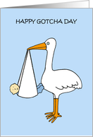 Happy Gotcha Day Baby Boy card