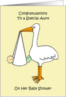 Congratulations Aunt on Baby Shower
