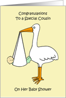 Congratulations Cousin on Baby Shower