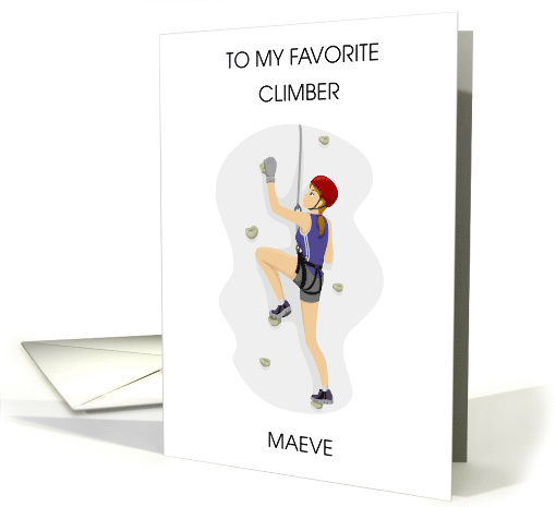 To My Favorite Climber card (1971810)