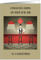 Congratulations on New Job as a Bartender
