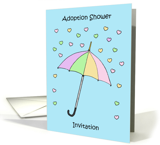 Adoption Shower Invitation card (1990016)