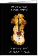 National Day of Rock N Roll July 7th card