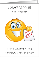 Congratuations Passing Fundamentals of Engineering Exam