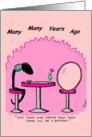 Happy Birthday Sperm and Egg Cartoon Adult Humor card