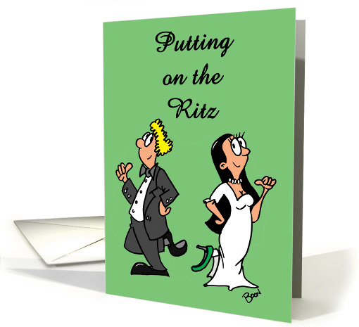 Black Tie Invitation - Putting on the Ritz card (1079696)