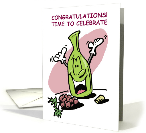 Congratulations Time to Celebrate card (1413186)