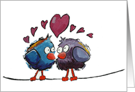 Love Birds card