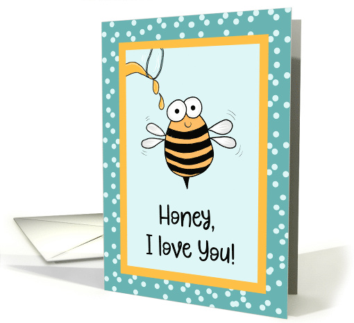 Honey Bee Love Card You Make Life Sweeter card (1613912)