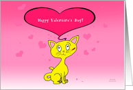 Purrr-fect Valentine’s Day Wishes - Cat card