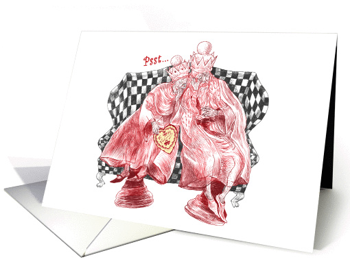 Valentine's Day Chessmates And Sweethearts card (1081626)