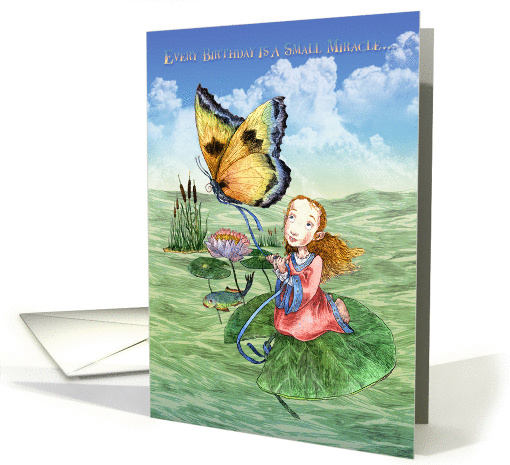 Birthdays & Butterflies card (1195434)
